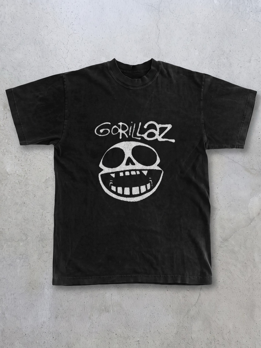 Gildan Gorillaz Black Graphic Band Tee